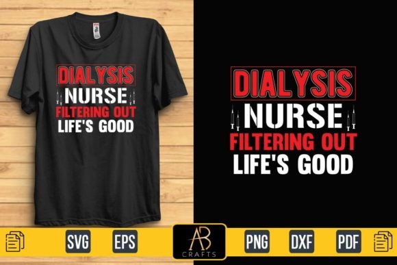 A Design Review for Embroidering Dialysis Nurse Filtering out Life's Good