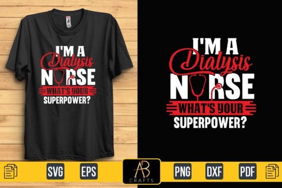 Evaluating the Dialysis Nurse Superpower Design for Embroidery