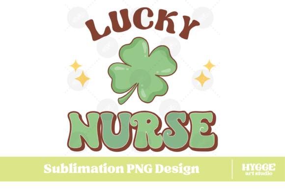 Lucky Nurse PNG Sublimation St Patrick's Design Review