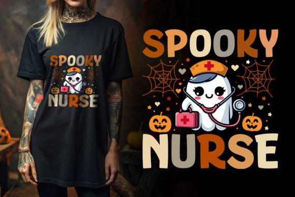 Spooky Nurse Halloween T-shirt: A Designer's Embroidery Review